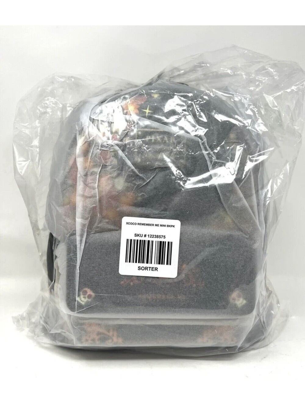 Loungefly Coco Mini Backpack Disney Pixar NWT Black Orange Yellow Remember Me